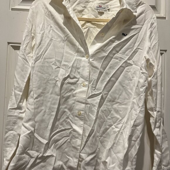Vineyard Vines button up blouse white - Picture 2 of 6